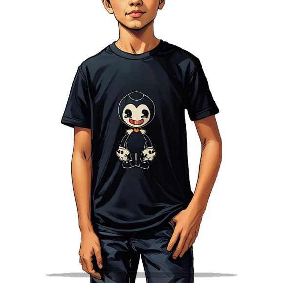 Molde em pdf de Camiseta Tradicional Infantil de 2 a 16 Anos