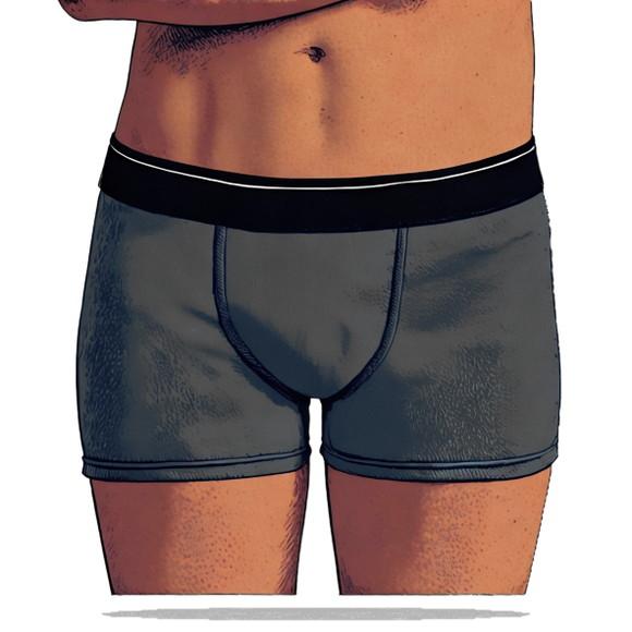 Molde em pdf de Cueca Boxer Box Infantil 2 a 14 Anos