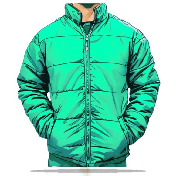 Molde em pdf de Jaqueta com Enchimento Nylon Masc P ao Gg