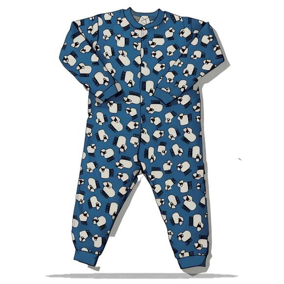 Molde em pdf de Pijama Macacao Inf Plush Soft 1 a 10 Anos
