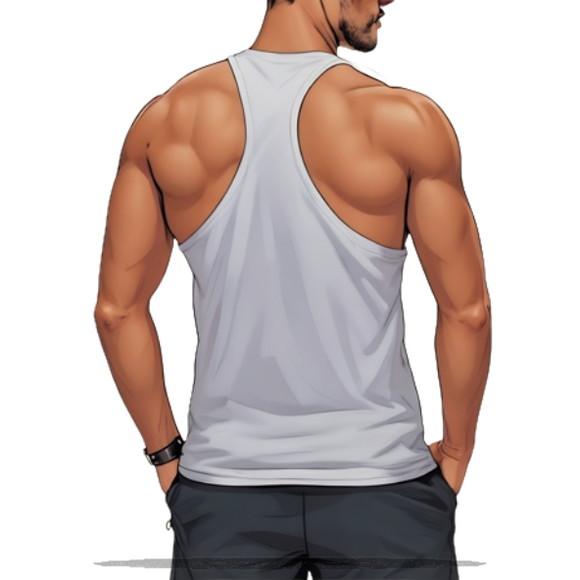 Molde em pdf de Regata Cavada Masculina Pp ao Xg
