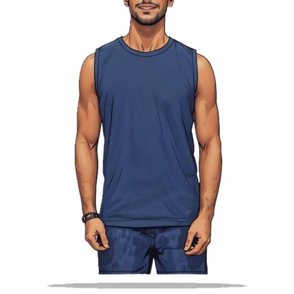 Molde em pdf de Regata Machao Masculina do Pp ao Xg