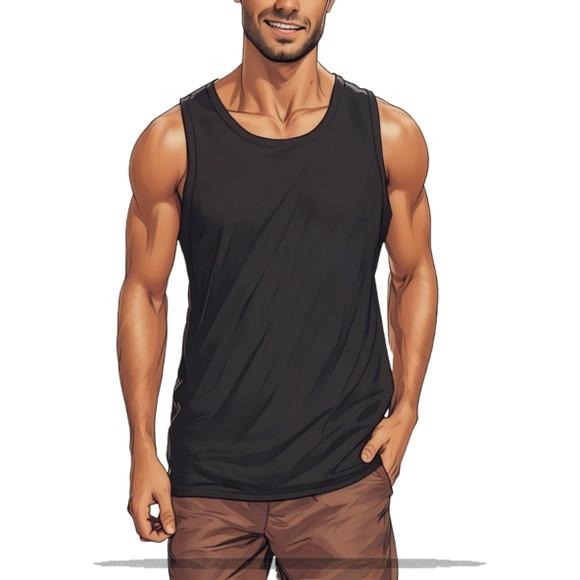 Molde em pdf de Regata Masculina Tradicional do Pp ao Xg