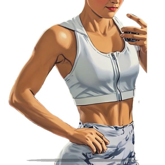 Molde em pdf de Top Fem com Capuz Adulto P ao Xxg