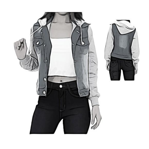 Molde Jaqueta Jeans Feminina Adulto P ao Xg #102