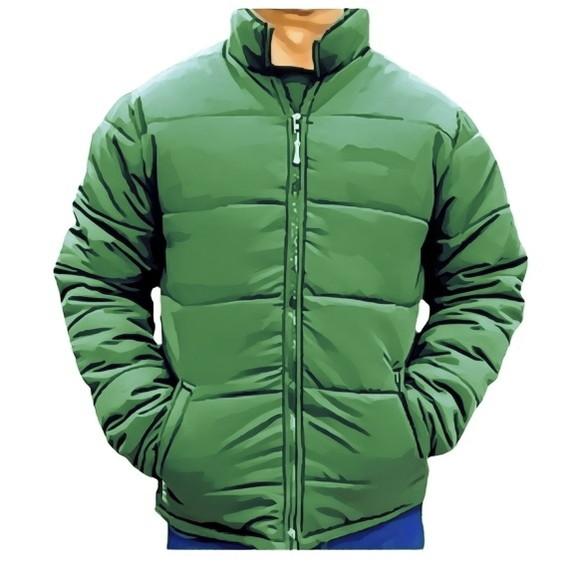 Molde Jaqueta Nylon com Enchimento Masculina P ao Gg