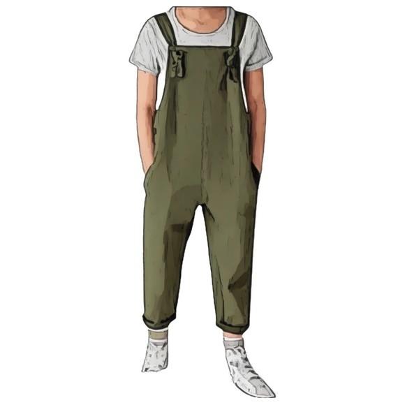 Molde Jardineira Longa Feminina Casual P ao Gg
