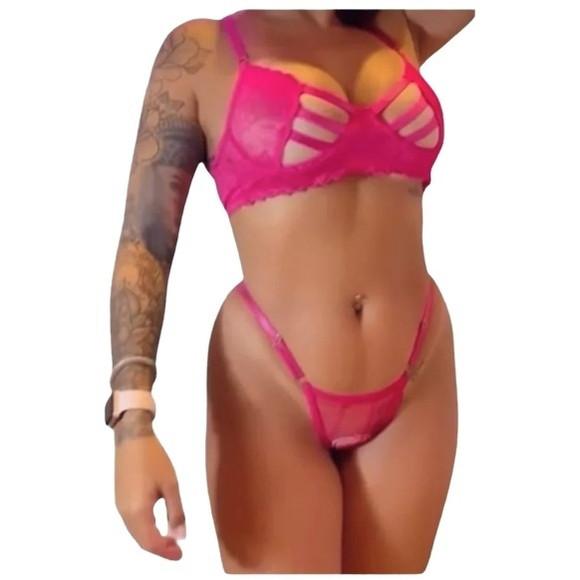 Molde Lingerie Sexy Calcinha Fio Dental Sutiã Tiras P ao Gg