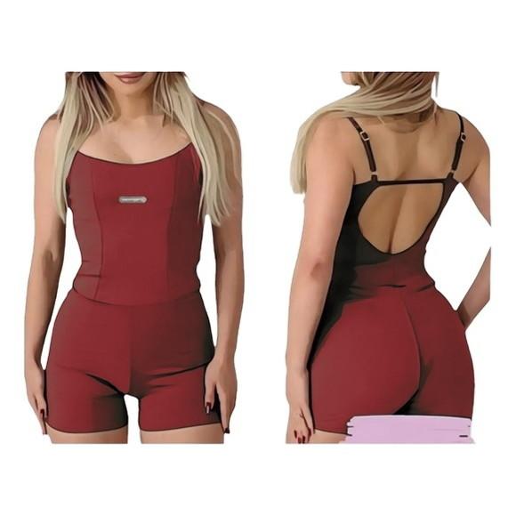Molde Macaquinho Fitness Fem de Alças com Recorte P ao Gg