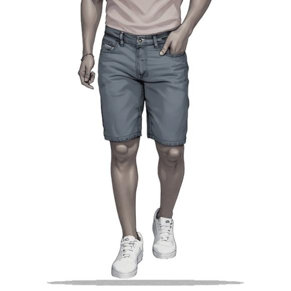 Molde Modelagem Bermuda Jeans Masculina Tradicional 36 ao 54