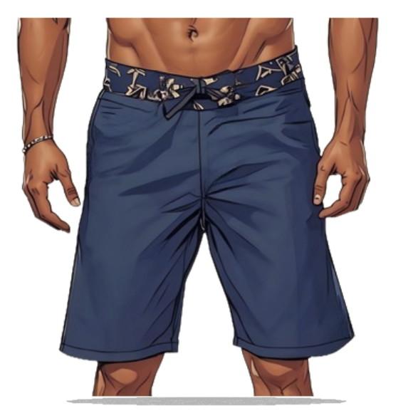 Molde Modelagem Bermuda Tactel Surfista Masculina 34 ao 42