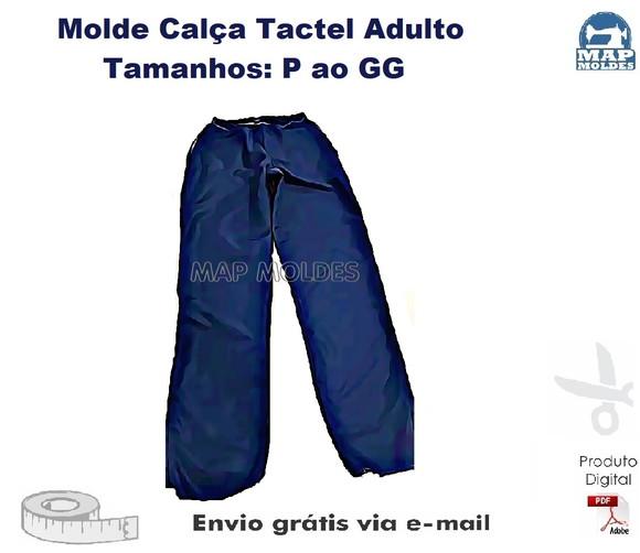 Molde Modelagem Calça de Tactel Adulto