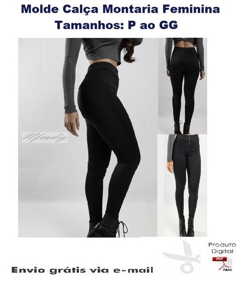 Molde Modelagem Calça Montaria Feminina #191