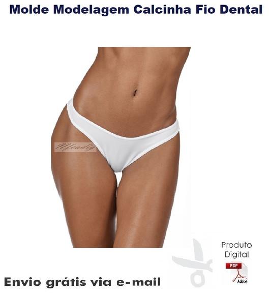 Molde Modelagem Calcinha Fio Dental ref 65