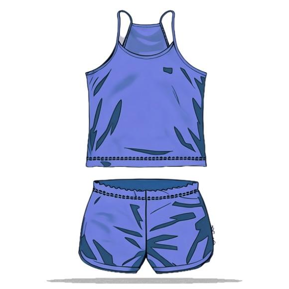 Molde Modelagem Conjunto Baby Doll Infantil 1 a 8 Anos