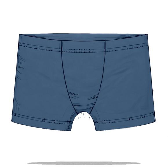 Molde Modelagem Cueca Boxer Box Infantil 2 a 14 Anos