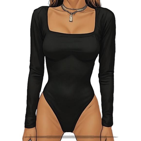 Molde Modelagem em pdf Body Manga Longa Decote Quad P ao Xxg