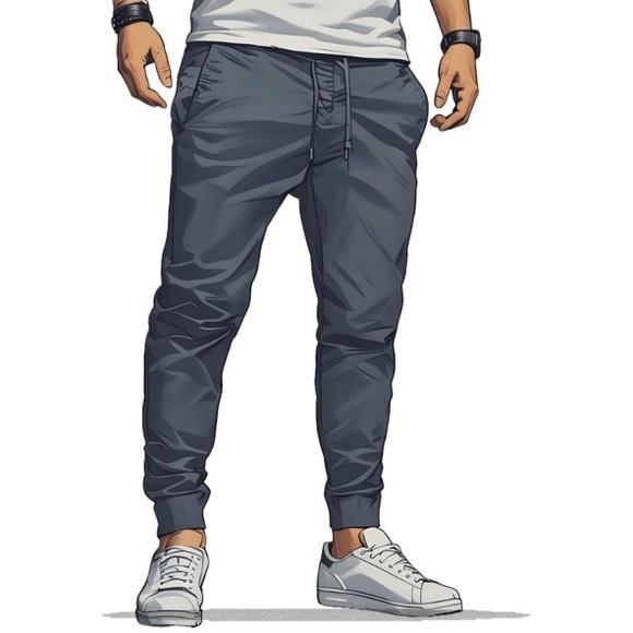 Molde Modelagem em pdf Calça Masc Jogger do P ao Gg