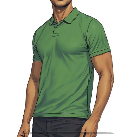 Molde Modelagem em pdf Camisa Masculina Polo Adulto Pp ao Gg