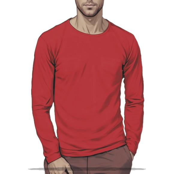 Molde Modelagem em pdf Camiseta m Longa Gola Careca Pp ao Gg