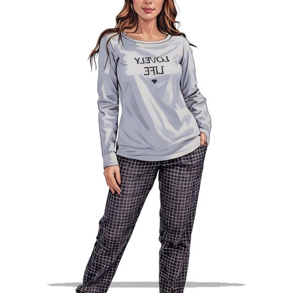 Molde Modelagem em pdf Conj Pijama Longo Fem do Pp ao Gg