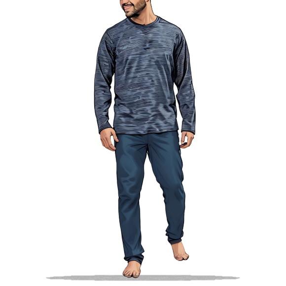 Molde Modelagem em pdf Pijama Trad Masc Inverno do P ao Gg