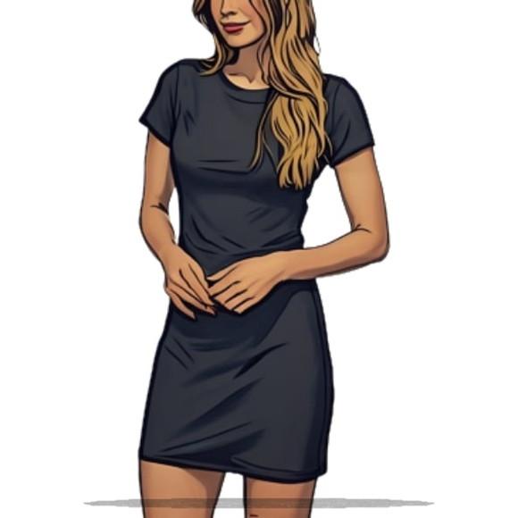 Molde Modelagem em pdf Vestido Baby Look Pp ao Gg