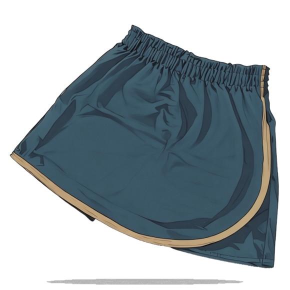 Molde Modelagem em pdf Short Saia Escolar Inf 4 a 14 Anos