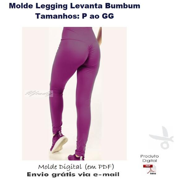 Molde Modelagem Legging Levanta Bumbum #296