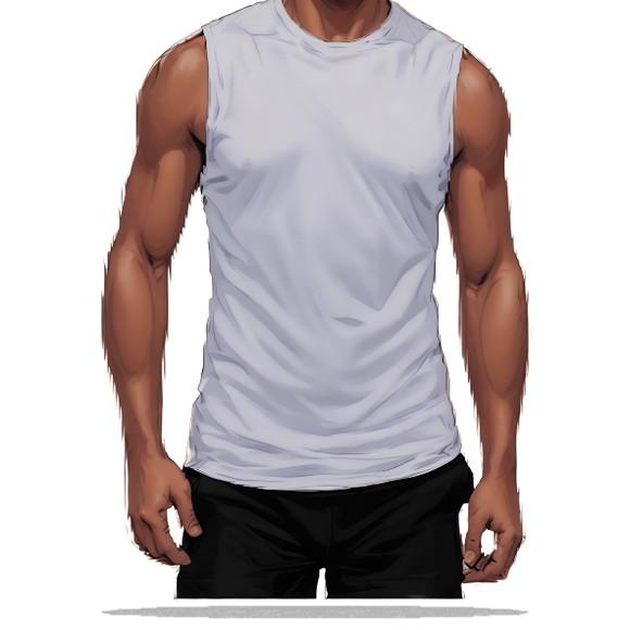 Molde Modelagem Regata Machao Masculina do Pp ao Xg