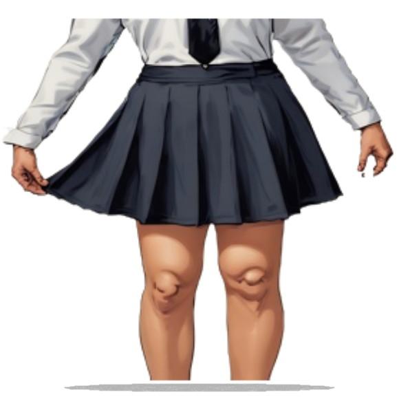 Molde Modelagem Saia Inf Pregueada Colegial 2 a 14 Anos