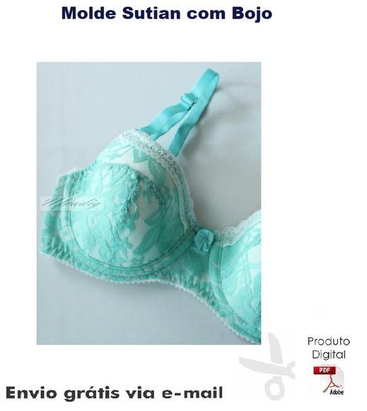 Molde Modelagem Sutian com Bojo ref 77