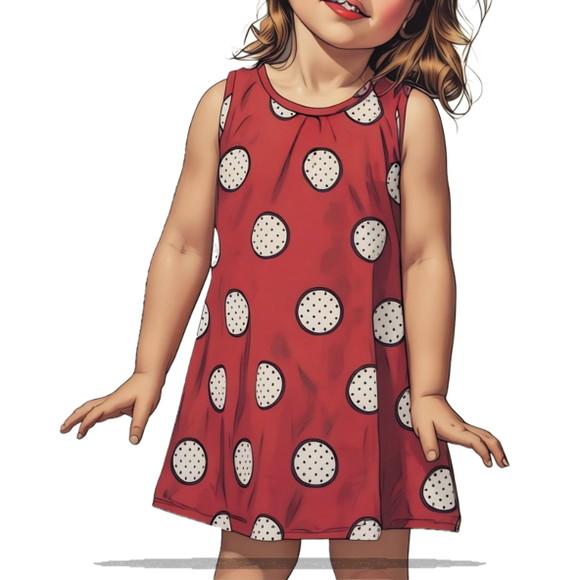 Molde Modelagem Vestido Regata Bebe 3 Meses a 2 Anos