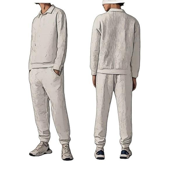 Molde Moletom Polo Masculino P a Xxg