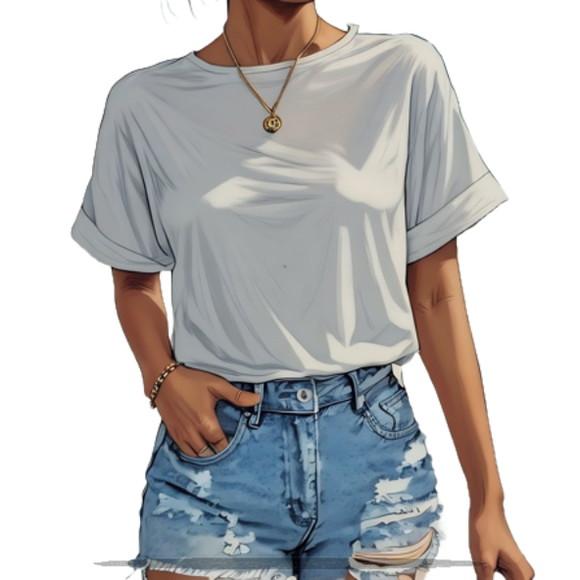 Molde para Costura em pdf Blusa Fem sem Costura Manga P-xxg