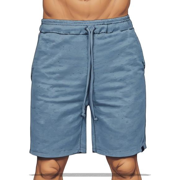 Molde para Costura em pdf de Bermuda Moletom Masc P ao Gg