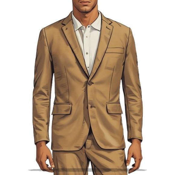 Molde para Costura em pdf de Blazer Corte Italiano P ao Xxg