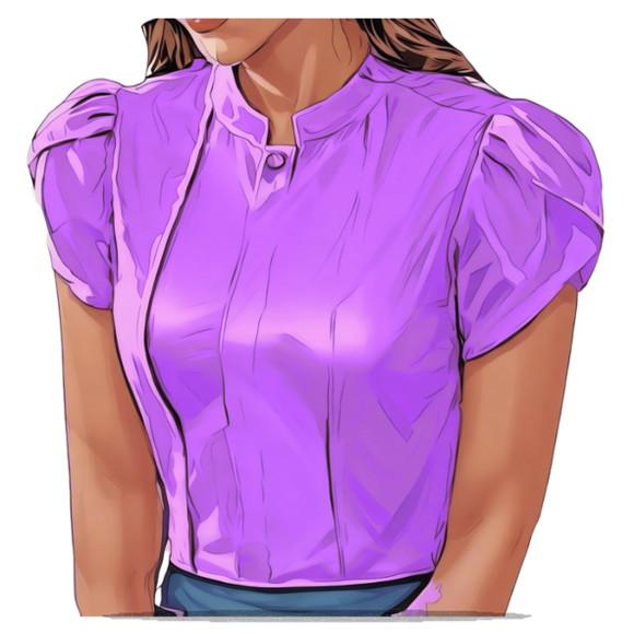 Molde para Costura em pdf de Blusa Fem Forma do P ao Xxg