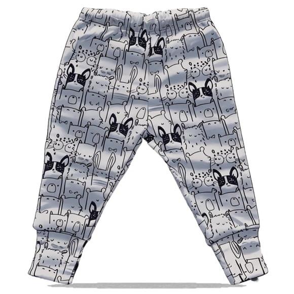 Molde para Costura em pdf de Calça Mijao Pe Reversivel Rn-4