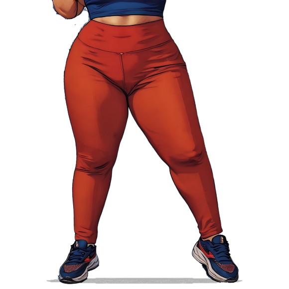 Molde para Costura em pdf de Calça Legging Plus Size G1 a G5