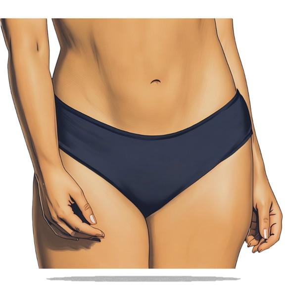 Molde para Costura em pdf de Calcinha Plus Size 46 ao 60