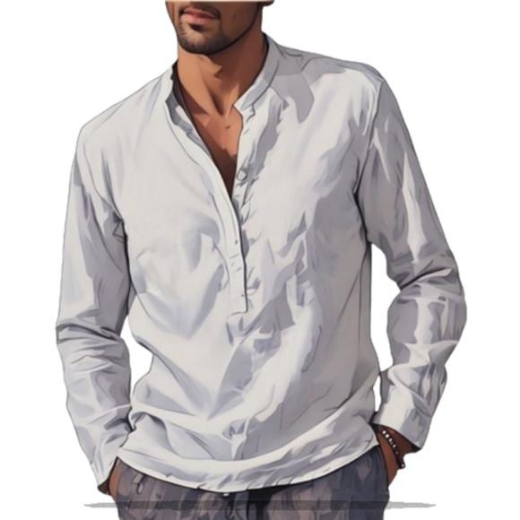 Molde para Costura em pdf de Camisa Gola Padre P ao Xxg