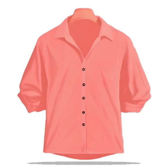 Molde para Costura em pdf de Camisa Fem m Bufante P ao G