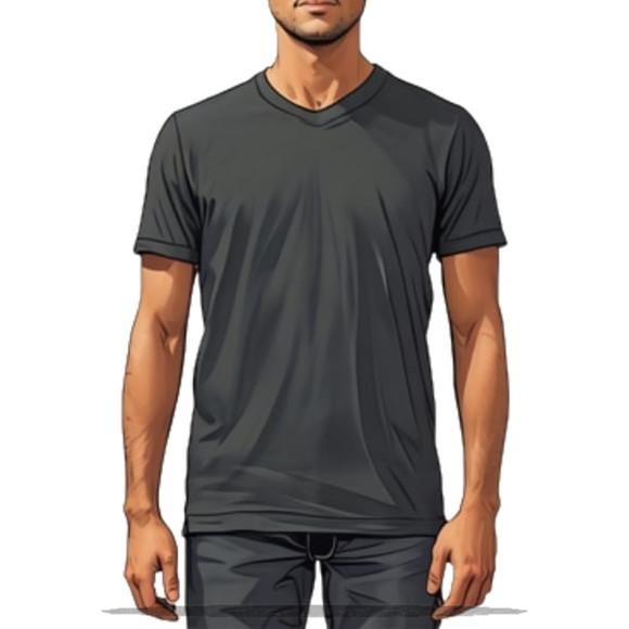 Molde para Costura em pdf de Camiseta Trad Gola V do Pp - Xg