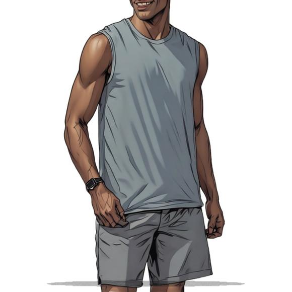 Molde para Costura em pdf de Regata Machao Masc do Pp ao Xg