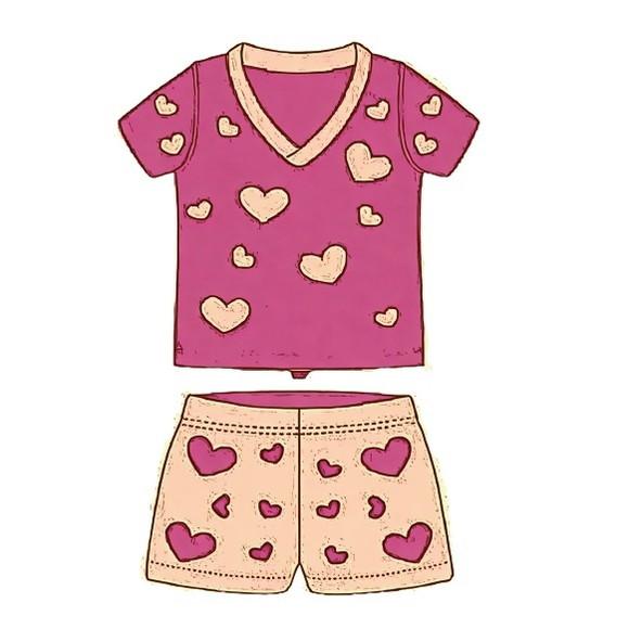 Molde Pijama Feminino de Verão Adulto