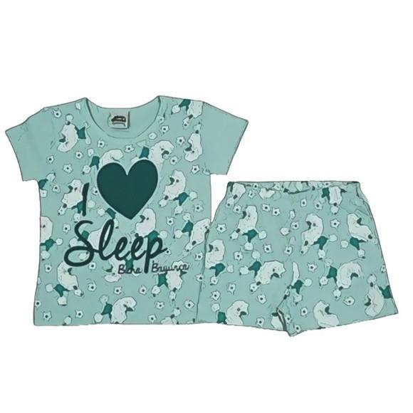 Molde Pijama Infantil Menina Curto Verão 2 a 12 Anos