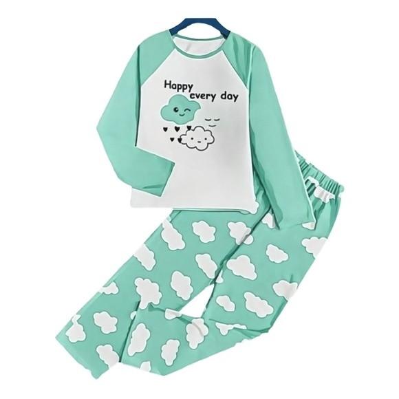 Molde Pijama Infantil Raglan Conjunto Tamanhos 2 ao 16