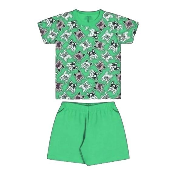 Molde Pijama Infantil Menino em pdf 2 ao 14
