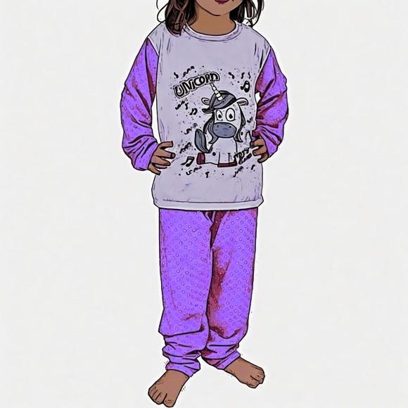 Molde Pijama Longo Infantil Unissex em pdf 2 ao 14